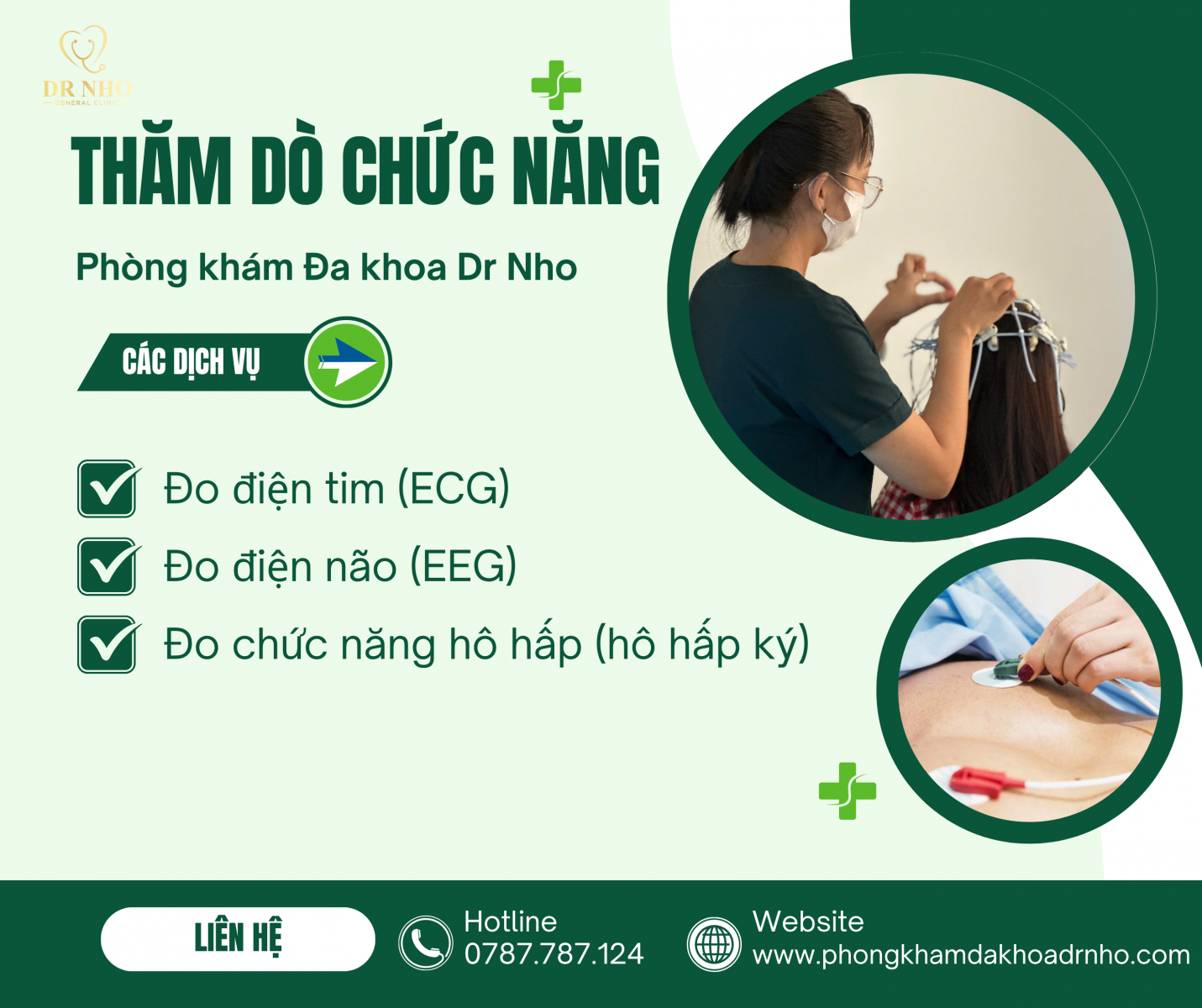 Thăm dò chức năng - Phòng khám đa khoa Dr Nho