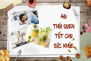 40 Thói Quen Tốt Cho Sức Khỏe Cực Kì Đơn Giản