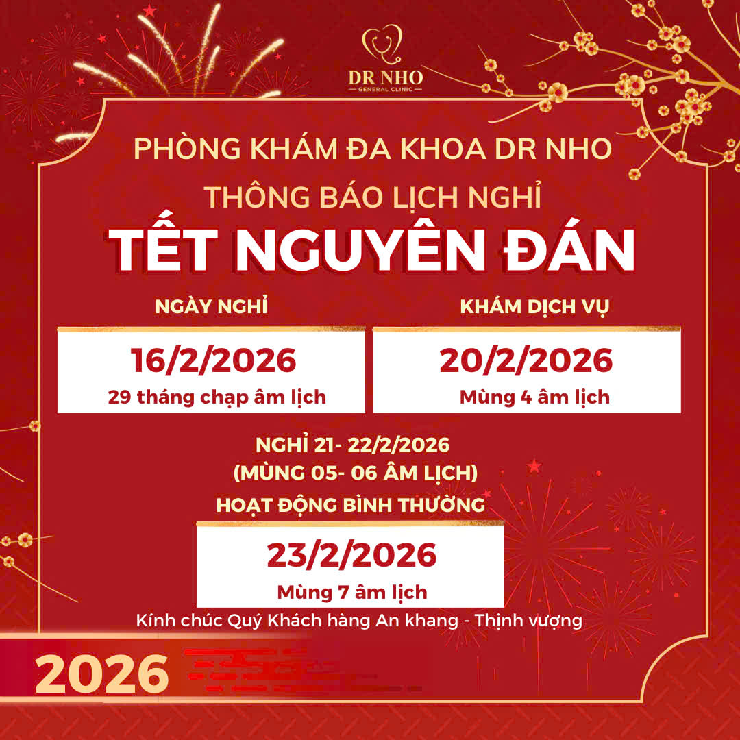  THÔNG BÁO LỊCH NGHỈ TẾT NGUYÊN ĐÁN